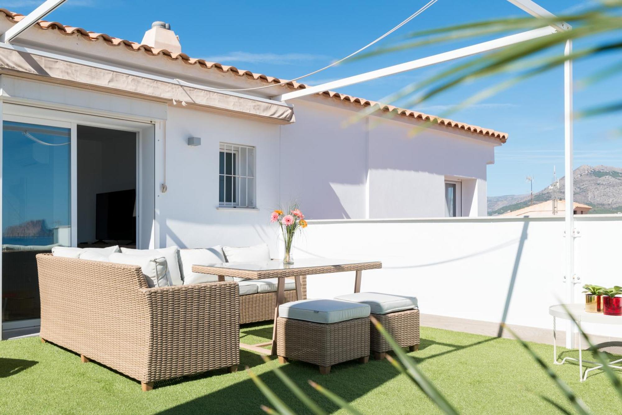 Atico Vistas Al Mar, Terraza, Piscina Y Parking By Vero Αλτέα Εξωτερικό φωτογραφία