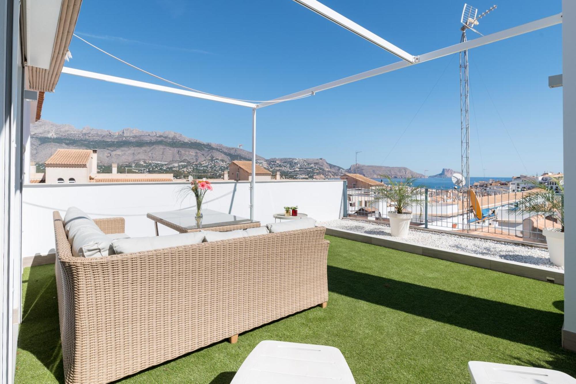 Atico Vistas Al Mar, Terraza, Piscina Y Parking By Vero Αλτέα Εξωτερικό φωτογραφία